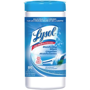 LYSOL SANTZ WIPES SWF 80EA