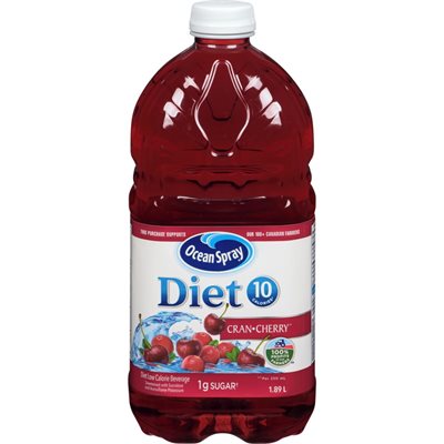 OCEAN SPRAY CKTL DT CRAN CHER 1.89LT