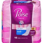 POISE PAD MOD XC REG 295568 16.000EA