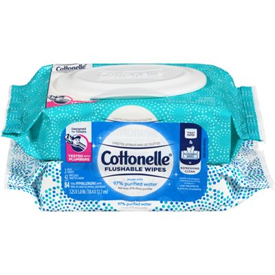 COTTONELLE FRESH WIPES 84EA