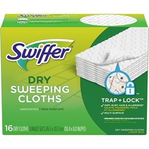 SWIFFER DRY CLOTH OG 16EA