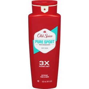 OLD SPICE BODY WASH PURE SPORT 532.000ML