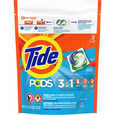 TIDE PODS OCEAN MIST 31EA