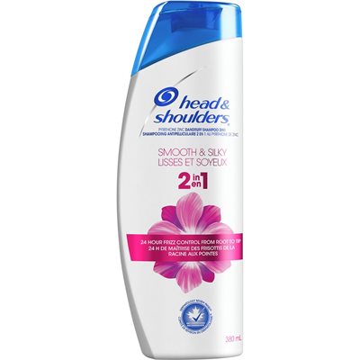 H&S 2N1 SMOOTH & SILKY 380ML