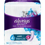 ALWAYS DISCREET PAD MOD LONG 54.000EA