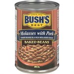BUSH BAKED BEANS MOLASSES PRK 398.000ML