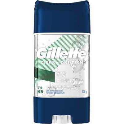 GILLETTE CLR GEL WD RAIN 108G