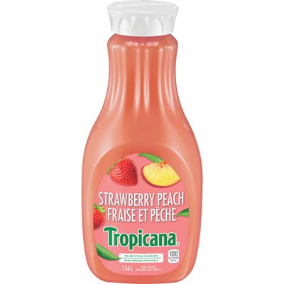 TROPICANA BEVERAGE STRWBRY PCH 2LT