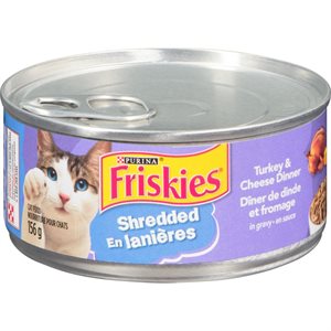 FRISKIES SHRED TURKEY / CHS 156.000G