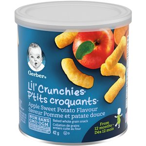 GERBER APL SWTPOT LIL CRUNCHIE 42G