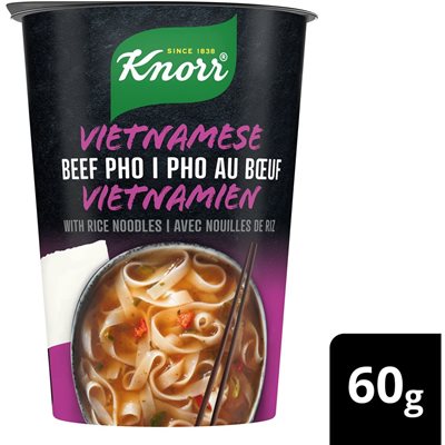 KNORR BEEF PHO RICE NOODLE CUP 60G