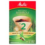MELITTA #2 BAMBOO COFFEE FILTE 80EA