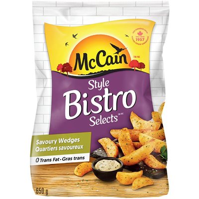 MCCAIN SAVOURY WEDGES 650G