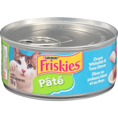 FRISKIES WHITE FISH / TUNA 156G