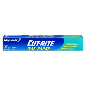 REYNOLDS CUTRITE WAX PAPER 75' 1EA