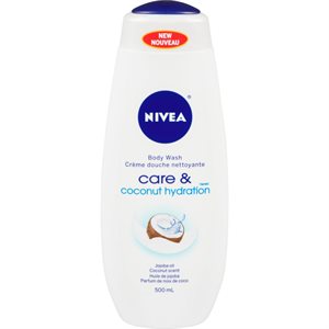 NIVEA CARE & CCNUT HYDRATN BW 500ML