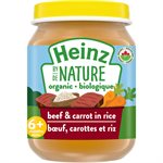 HEIN BN BEEF & CARROT RICE 128ML