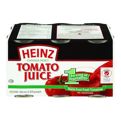 HEINZ JCE TOM CLUSTER CP 6x156ML