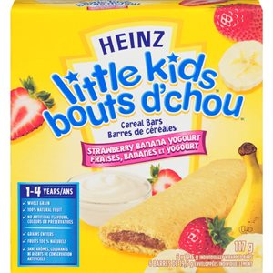 HEINZ LK STRWBAN CEREAL BARS 117G