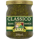CLASSICO BASIL PESTO 218.000ML