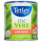 TETLEY POMEGRANATE GREEN TEA 24EA