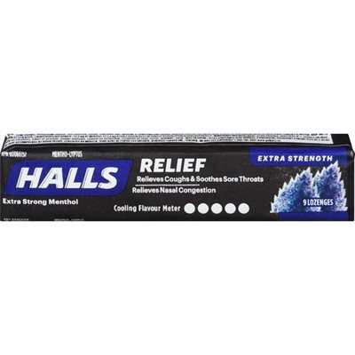 HALLS ML EX STRG SGL 713925 9EA