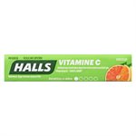 HALLS VIT C ASST CITRUS 538579 9EA