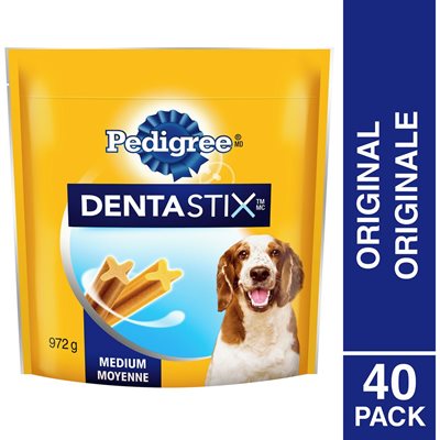 PEDIGREE DENTAL STIX MED 972.000G