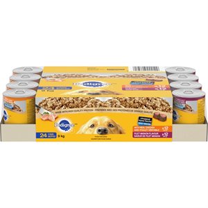 PEDIGREE WET CHOPPED MULTIPACK 9KG