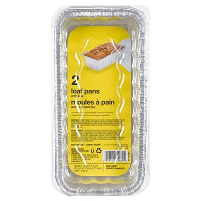 NN 2PC LOAF PANS W LIDS 2.000EA