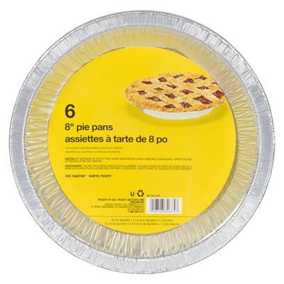 NN 6PC PIE PLATES 8IN 6.000EA