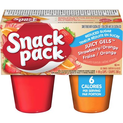 SNACKPACK JUICYGELS STR / SUGFRE 99.000G