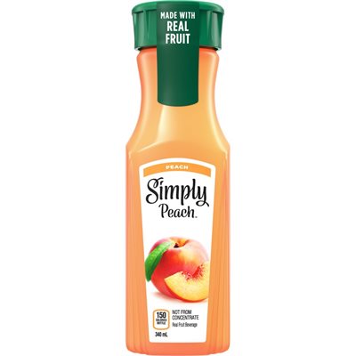 SIMPLY JUICE PEACH 340ML