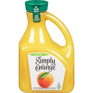 SIMPLY OJ 100% WITH PULP 2.63LT