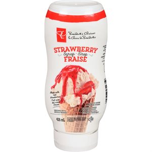 PC STRAWBERRY SYRUP 428.000ML