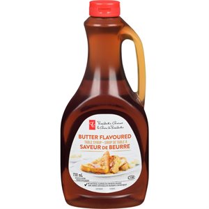 PC SYRUP BUTTER FLAVOURED 750ML