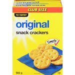NN CRACKERS REG SNACK CP 900.000G