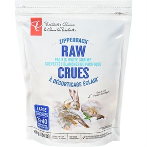 PC SHRIMP WHITE LARGE 31 / 40 ZB 400.000G