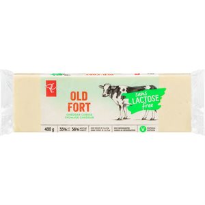 PC OLD WHITE CHEDDAR LACT FR 400.000G