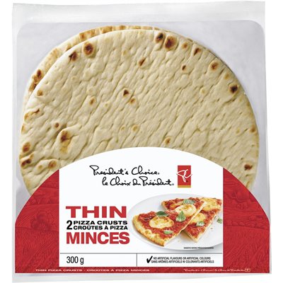 PC PIZZA CRUST THIN ORIG 2PK 300G