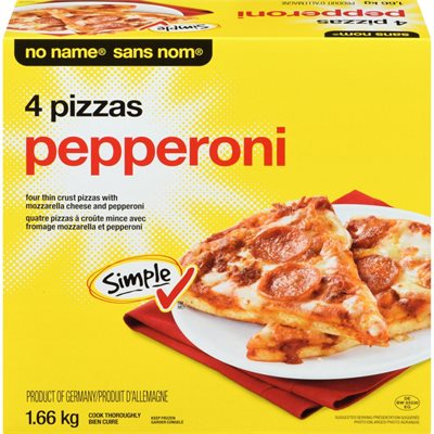 NN 4PK PEPPERONI PIZZA 1660G