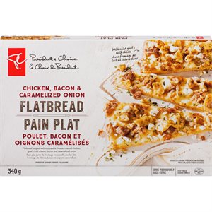 PC FLATBREAD CHICKEN BCN ONION 340.000G