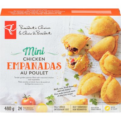 PC MINI CHICKEN EMPANADAS 480G