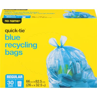 NN RECYCLING BAG QUICKTIE REG 30EA