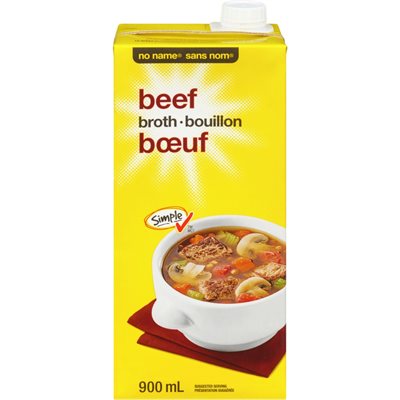 NO NAME BEEF BROTH 900ML