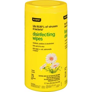 NN DISINFECTANT WIPES FRESH 75EA