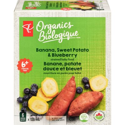 PC ORGANIC BAN SWT POTA BLUEB 128.000ML