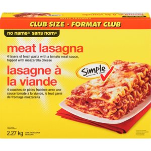 NN MEAT LASAGNA 2.27KG