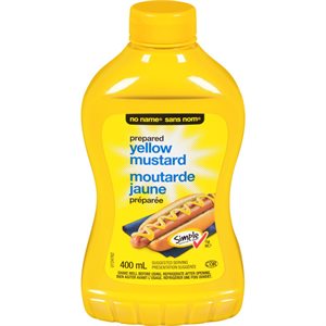 NN YELLOW PREPARED MUSTARD 400ML