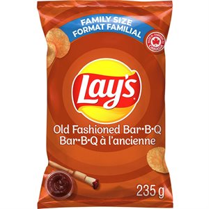 LAY'S O FASHION BBQ CHIPS 235G